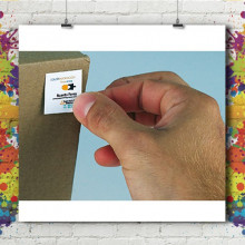 Carte Visite 8.5x5.4 - Adhésive Carte Visite 8.5x5.4 - Adhésive