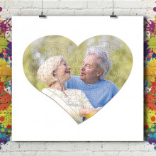 Puzzle Coeur Cadre Puzzle Coeur Cadre