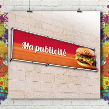 Enseigne Murale bâche tendue Enseigne Murale bâche tendue