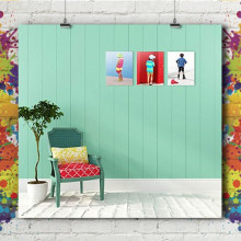 Toile Triptyque Toile Triptyque