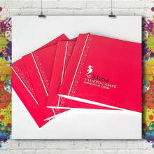 Ech. Brochure Menu pelliculé