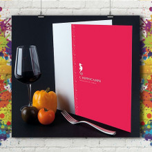 Menu Dépliant Luxe Menu Dépliant Luxe