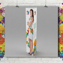 Totem Carton Compact Totem Carton Compact
