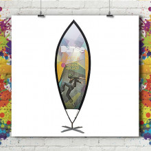 Beach Flag Cup Beach Flag Cup