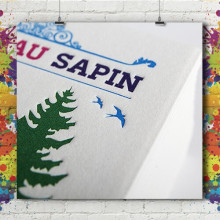 Carte Simple - Letter Press Carte Simple - Letter Press