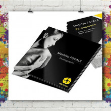 Carte Visite Double Carré Carte Visite Double Carré