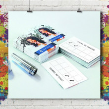 Kit Carte Fidélité Double Carré Kit Carte Fidélité Double Carré