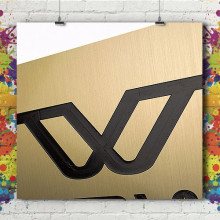 Plaque Gravée Laiton