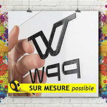 Plaque Gravée Plexiglass