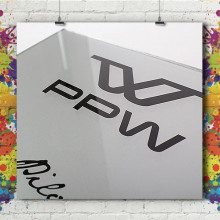 Plaque Gravée Plexiglass