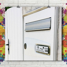 Plaque Gravée Boite aux Lettres