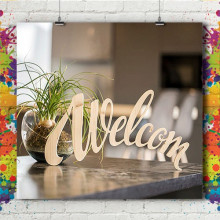 Lettre & Logo 3D Bois