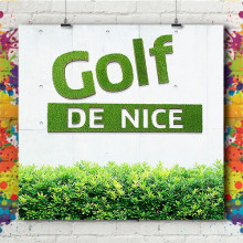 Lettre & Logo 3D Végétal Synthétique