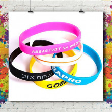 Bracelet Silicone Relief ou Creux Bracelet Silicone Relief ou Creux
