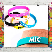Bracelet Silicone Relief ou Creux Bracelet Silicone Relief ou Creux