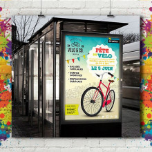 Affiche Urbain Abribus Affiche Urbain Abribus