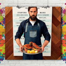 Tablier à Bavette Denim Premium Tablier à Bavette Denim Premium