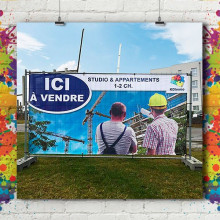 Bâche Palissade Chantier Bâche Palissade Chantier