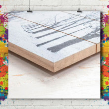 Impression Planche en Bois