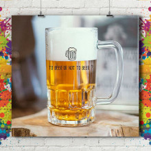 Chope à Bière en Verre Chope à Bière en Verre